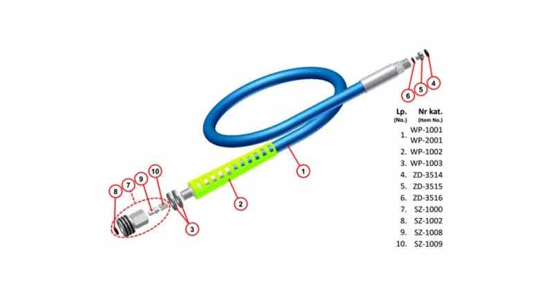 Manta Quick Filler Explosionszeichnung